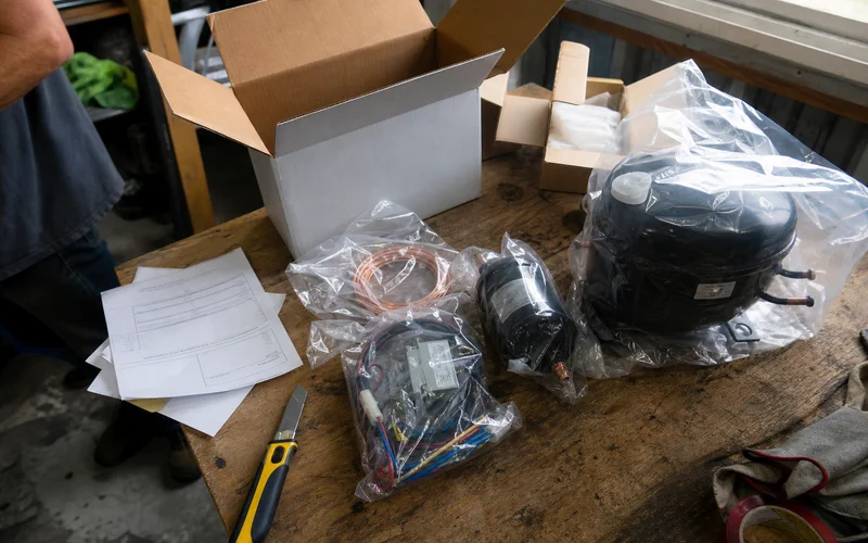 Genuine OEM refrigeration parts in original manufacturer packaging