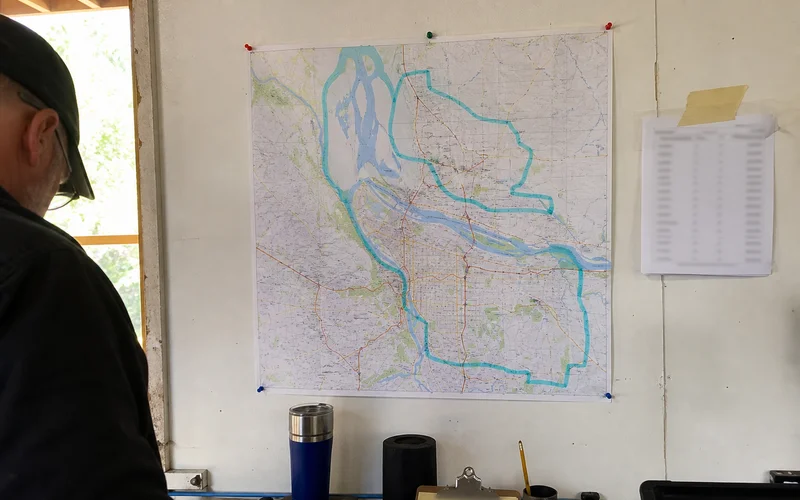 Portland Metro gas delivery coverage area including Clark County, Washington